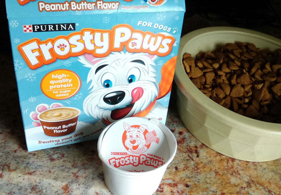 frosty paws dog treats