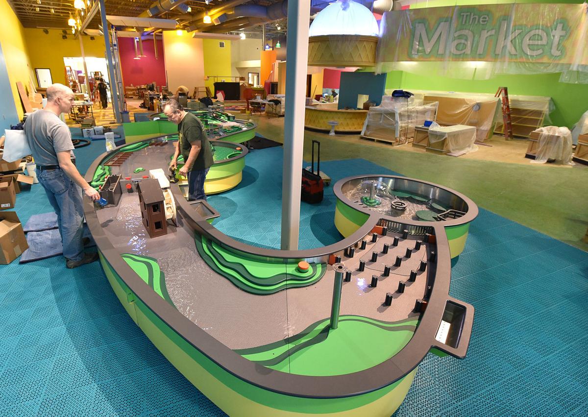 Photos: LaunchPAD exhibit installation Local news siouxcityjournal