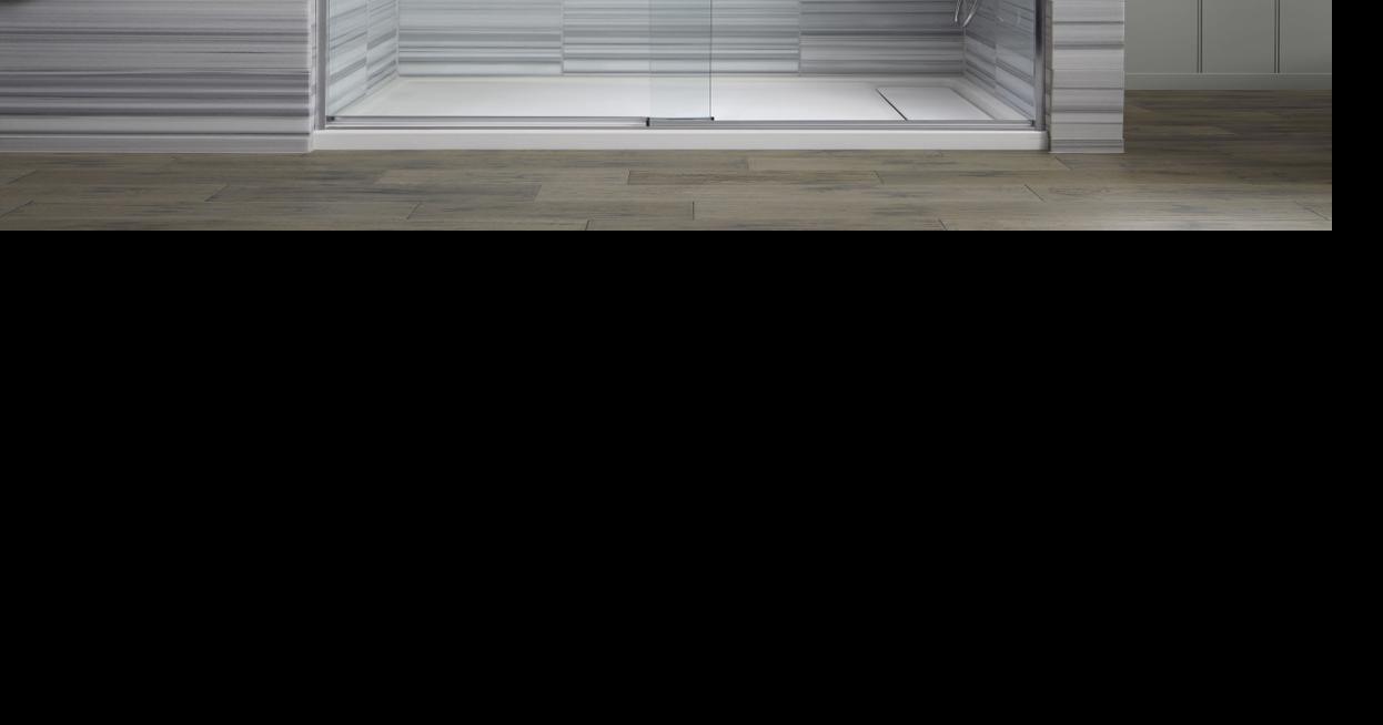 A castiron shower base can be a strong choice