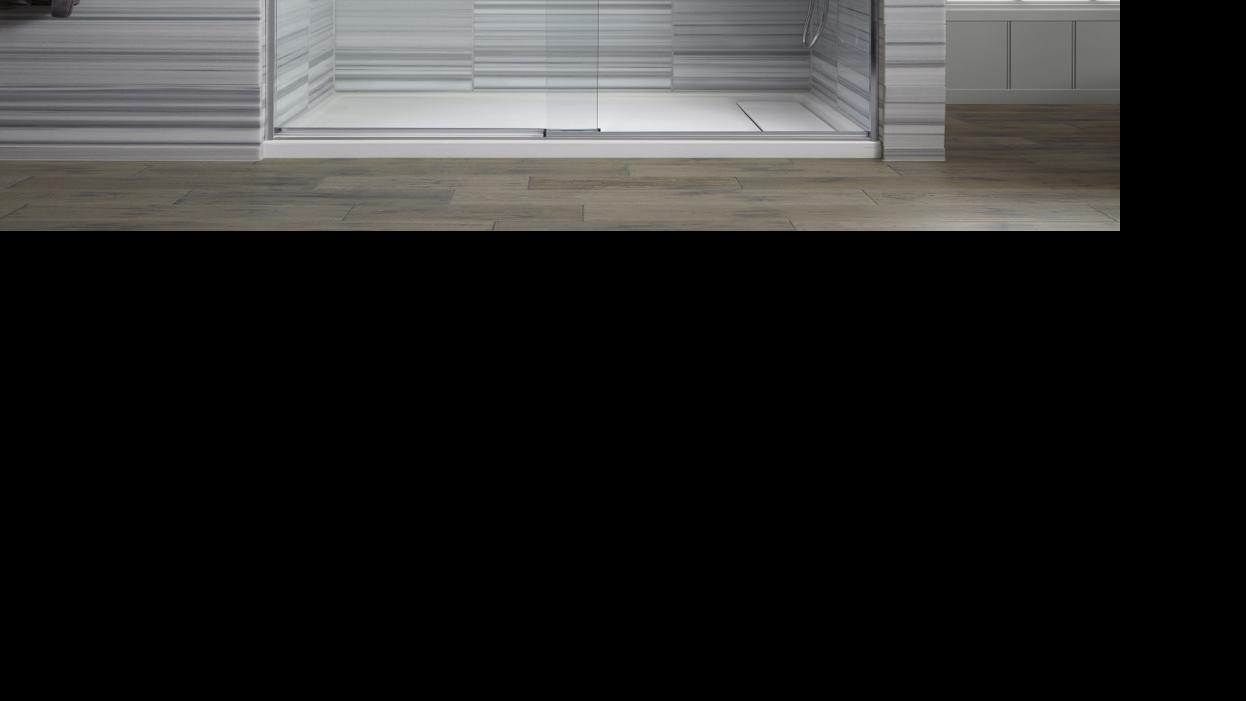 A castiron shower base can be a strong choice Siouxland Homes