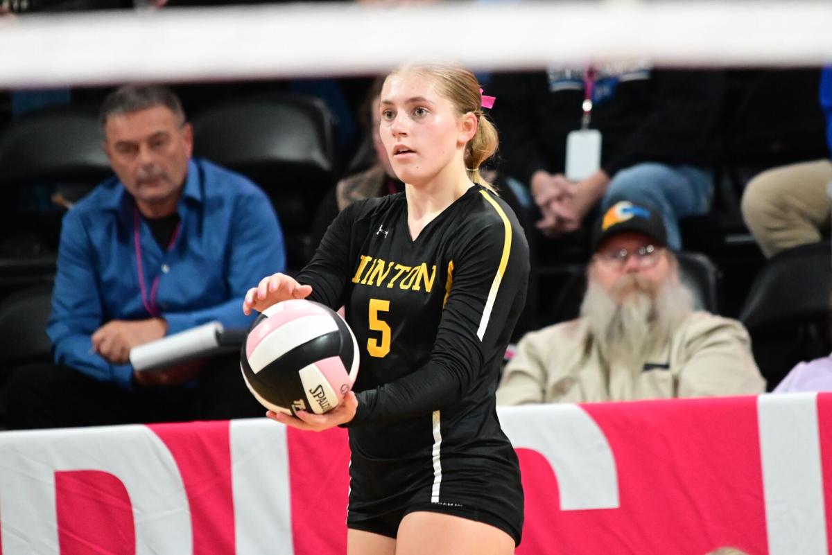 State volleyball Small goals set Hinton up for biggest one