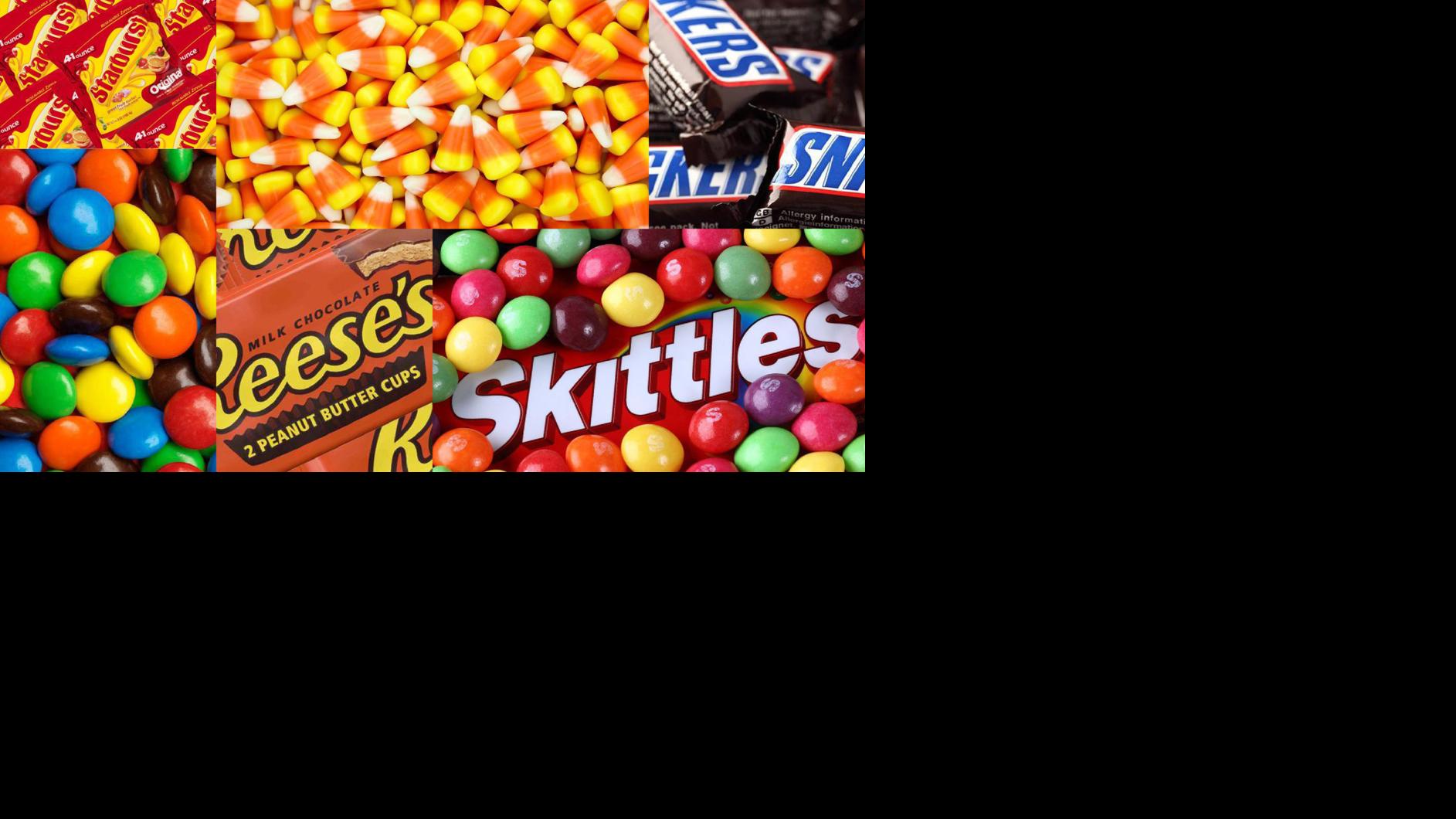 Poll Which of these favorite Halloween candies is your top pick