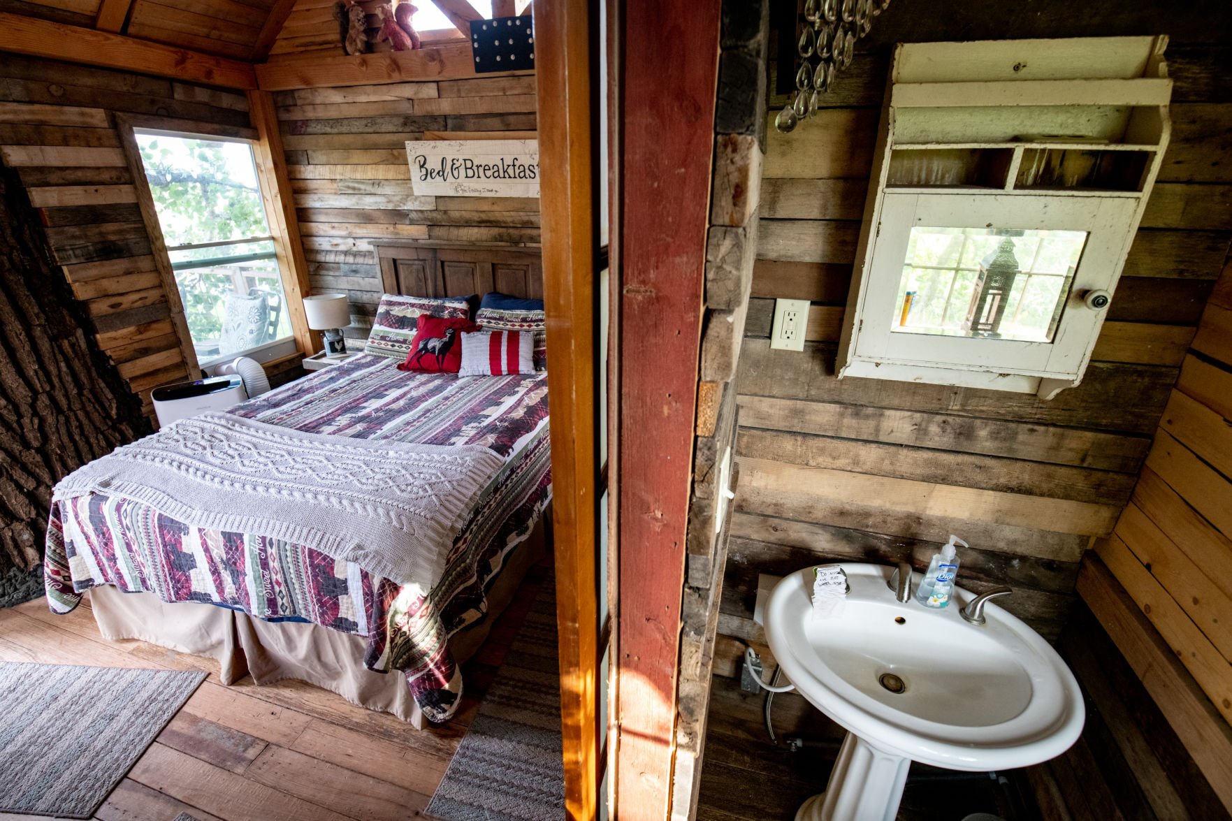 PHOTOS: Inside The Kottage Knechtion Treehouse Bed And Breakfast