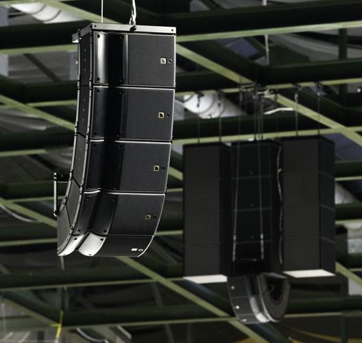 Tyson Events Center audio system