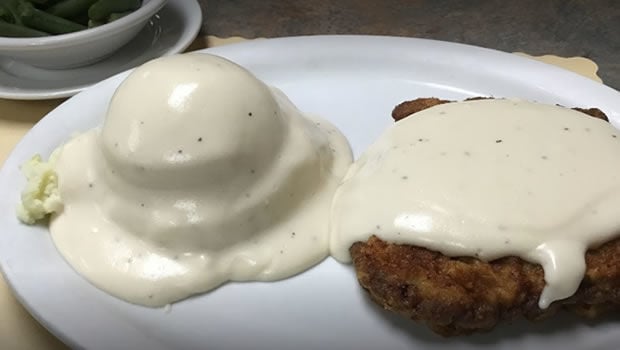 Crystal Cafe - chicken fried steak