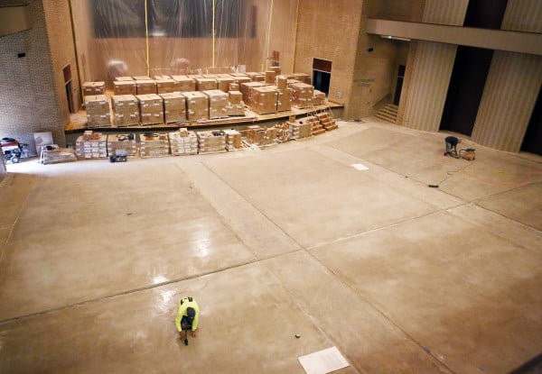 Eppley Auditorium renovation