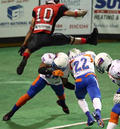 Bandits football vs Council Bluff Express