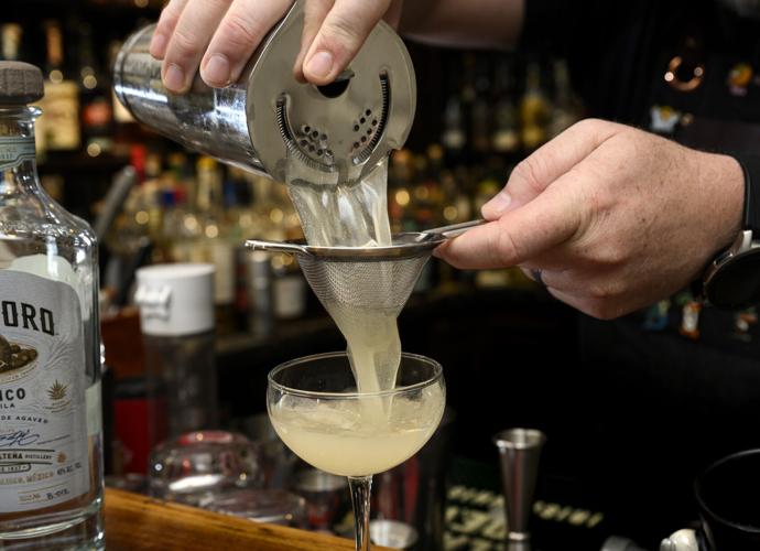 Austin Foster's home bar
