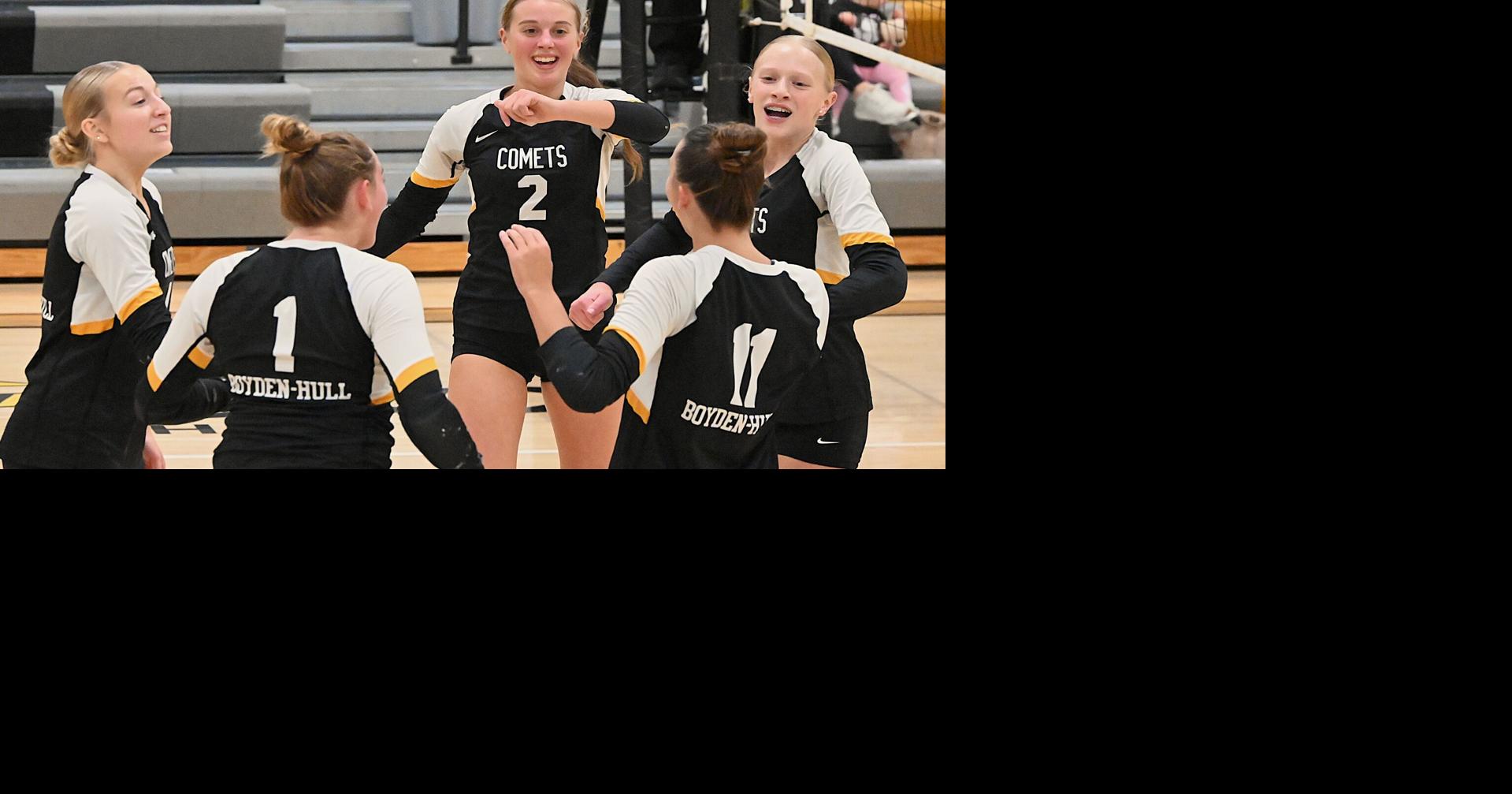 High school volleyball: Boyden-Hull puts away South O'Brien with aces, big swings