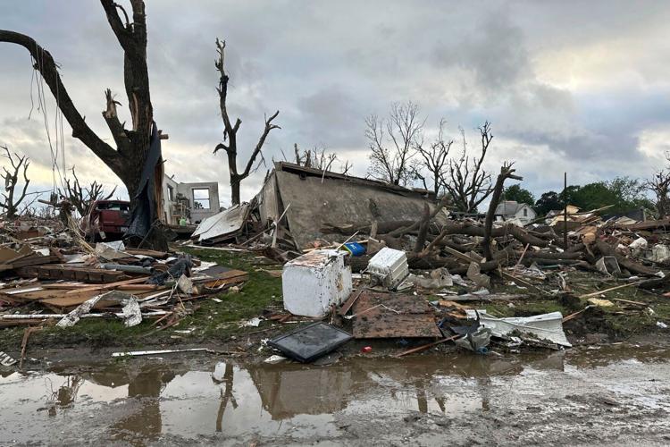 Deadly tornado devastates Greenfield as powerful storms sweep Iowa