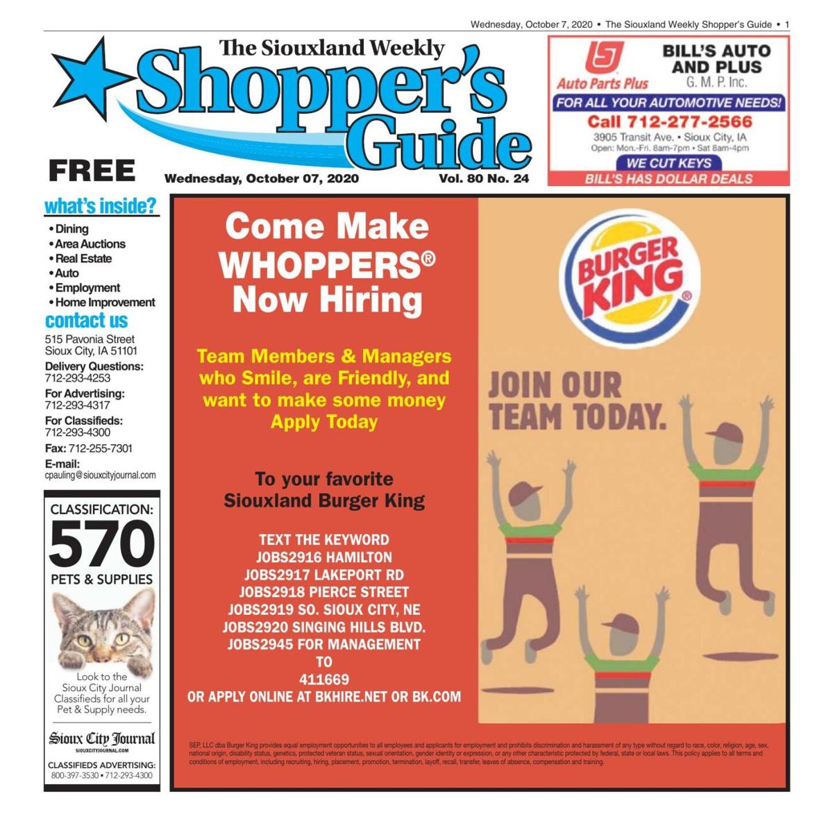 Shopper's Guide - October 7, 2020