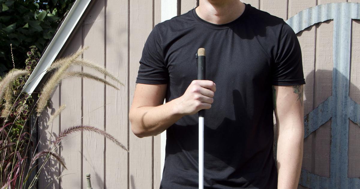 Blind rapper TJ Fredericksen finds a new life in music