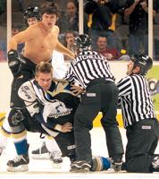 Musketeers community on fighting in hockey: 'We had some guys that could take care of things'