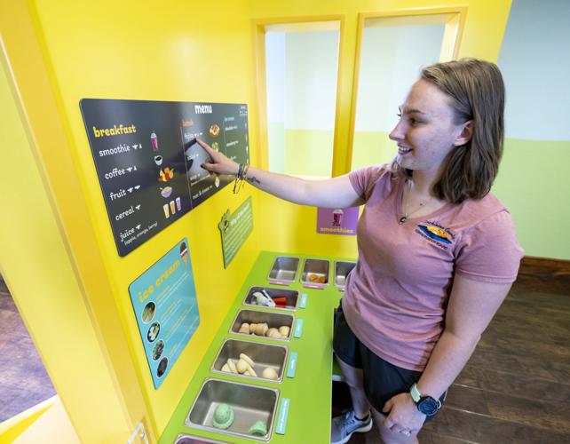 Dickinson County Nature Center bee exhibit