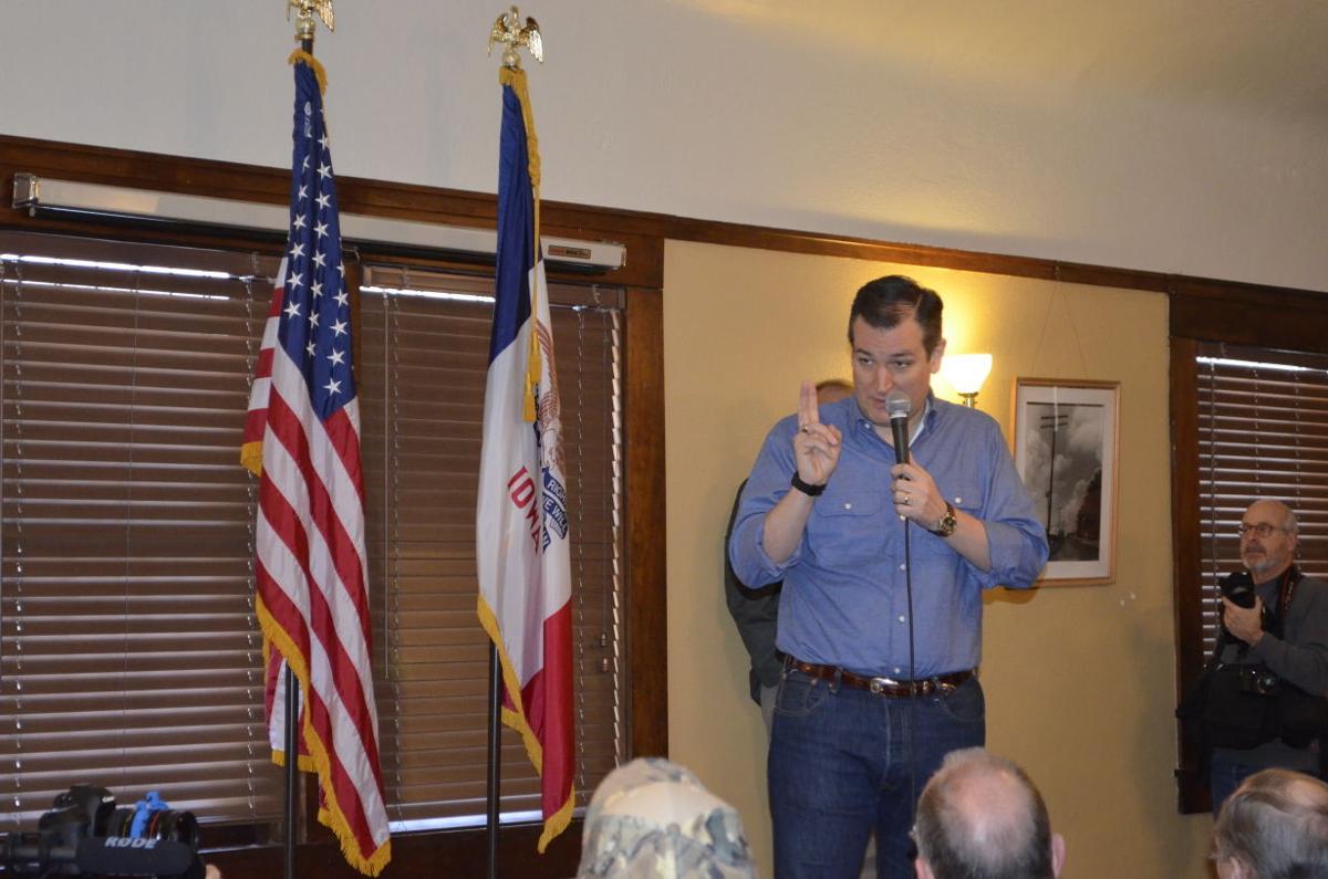 Ted Cruz vows to protect gun rights at Onawa stop