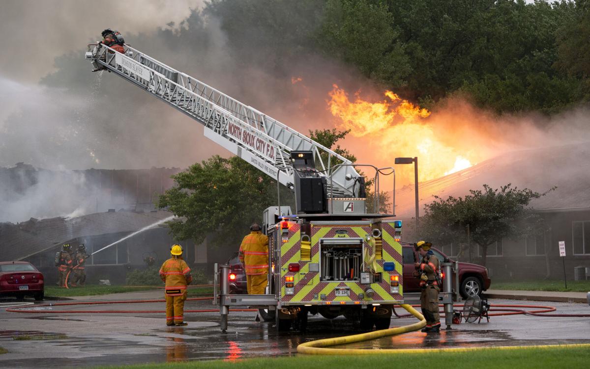 Northport Apartments fire