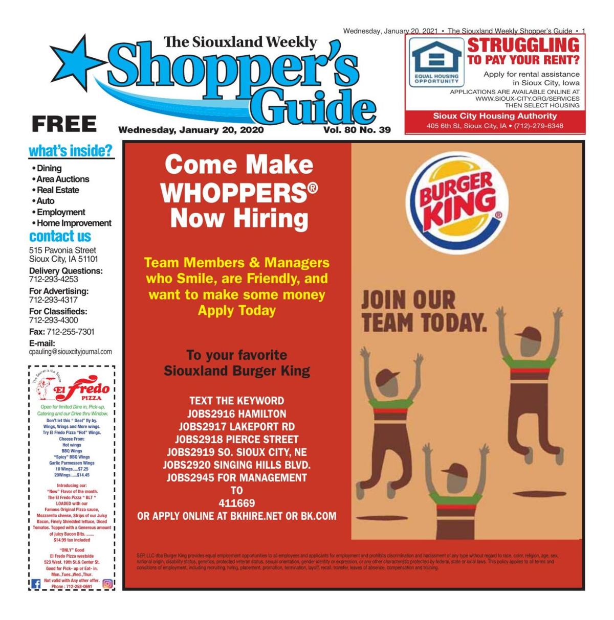 Shopper's Guide - January 20, 2021