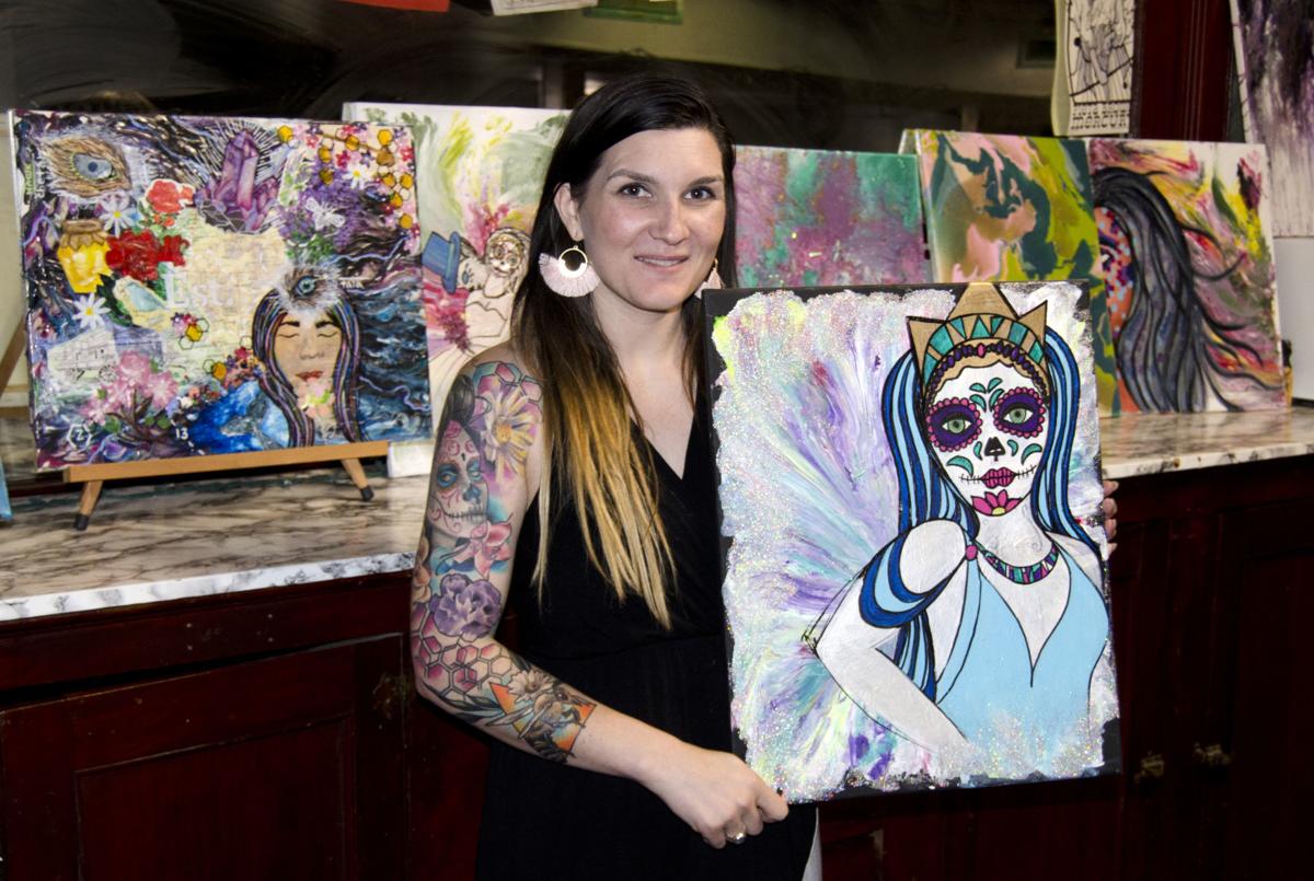 Siouxland Artist Molly Pace Harnesses Acrylics And Canvases To