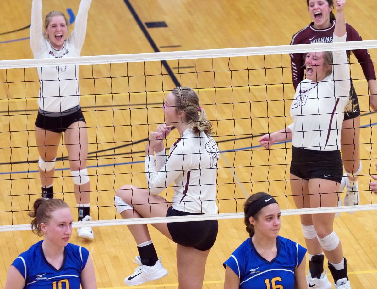 Morningside at Briar Cliff volleyball