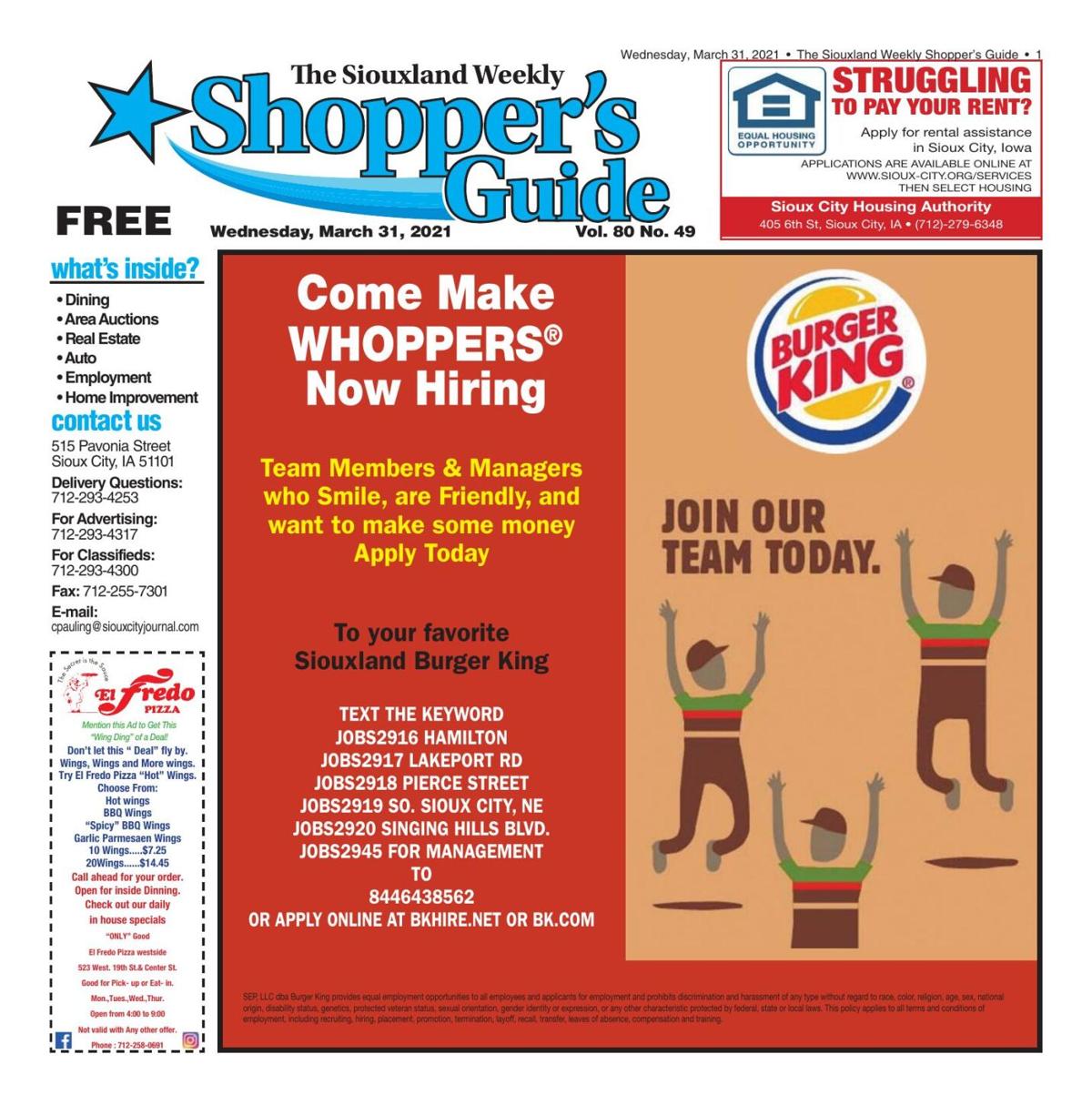 Shopper's Guide - March 31, 2021