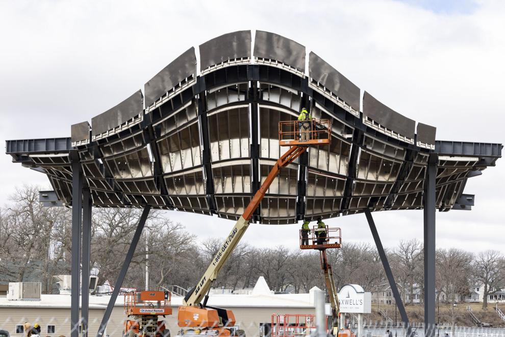 New stage at Arnolds Park Amusement Park, Lake Street revamp to be unveiled