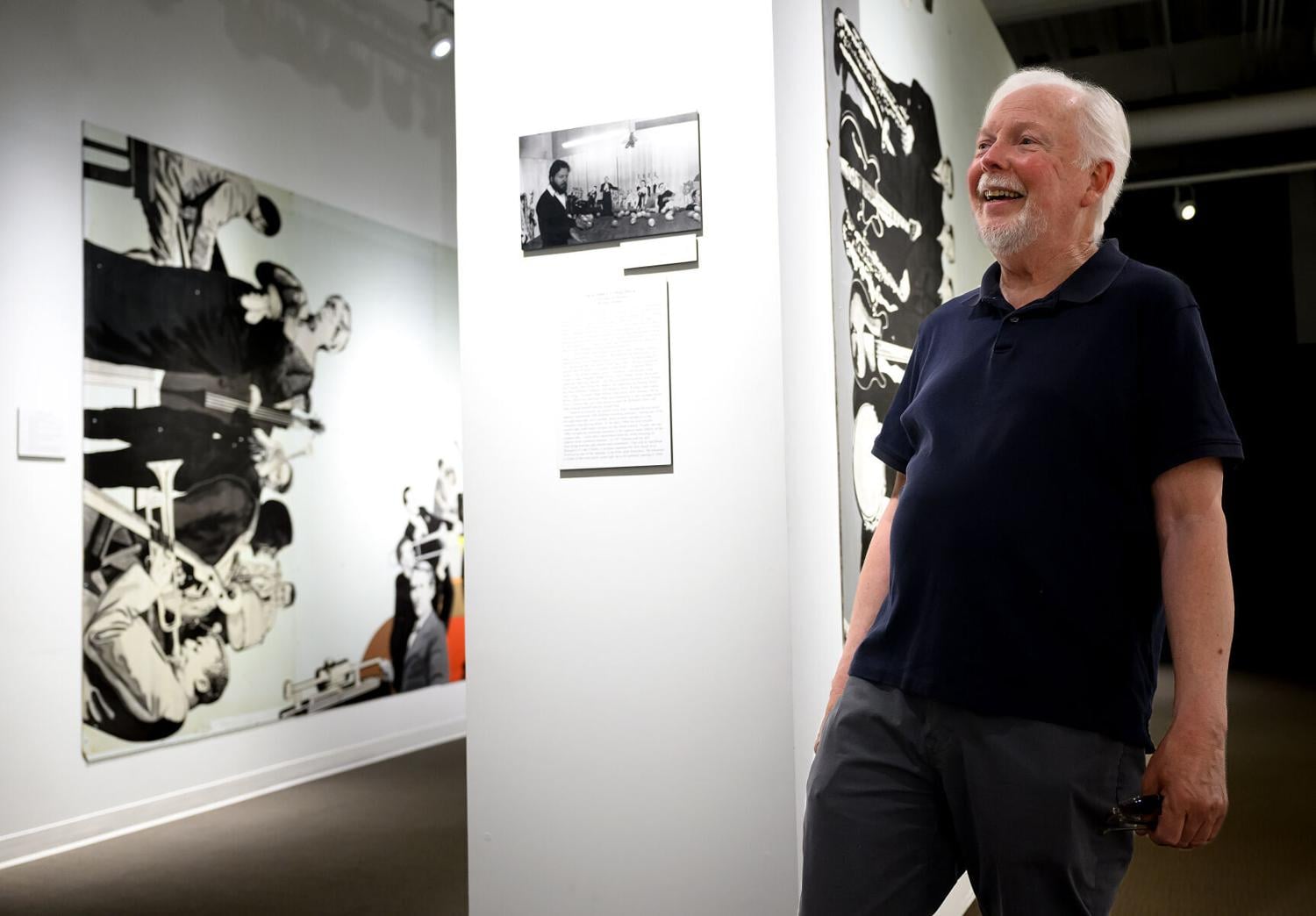 Famous Uncle John Records mural on display at Sioux City Public Museum