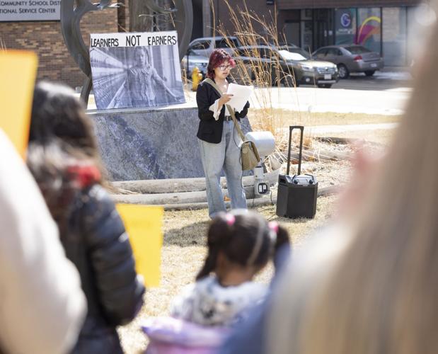 Union members protest new child labor bill