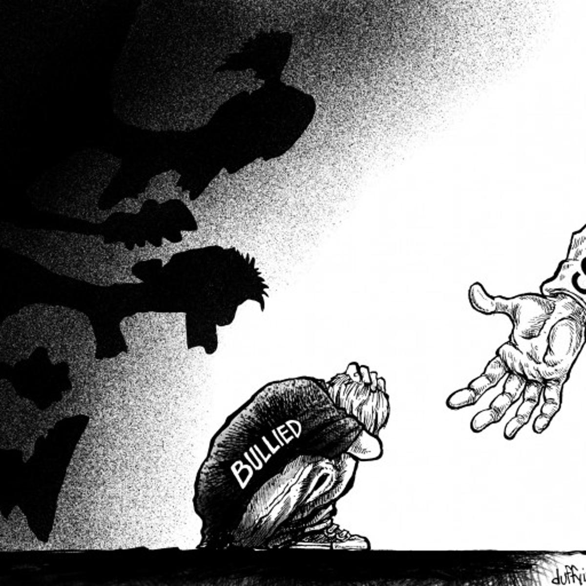 Bullying Drawing - bullying