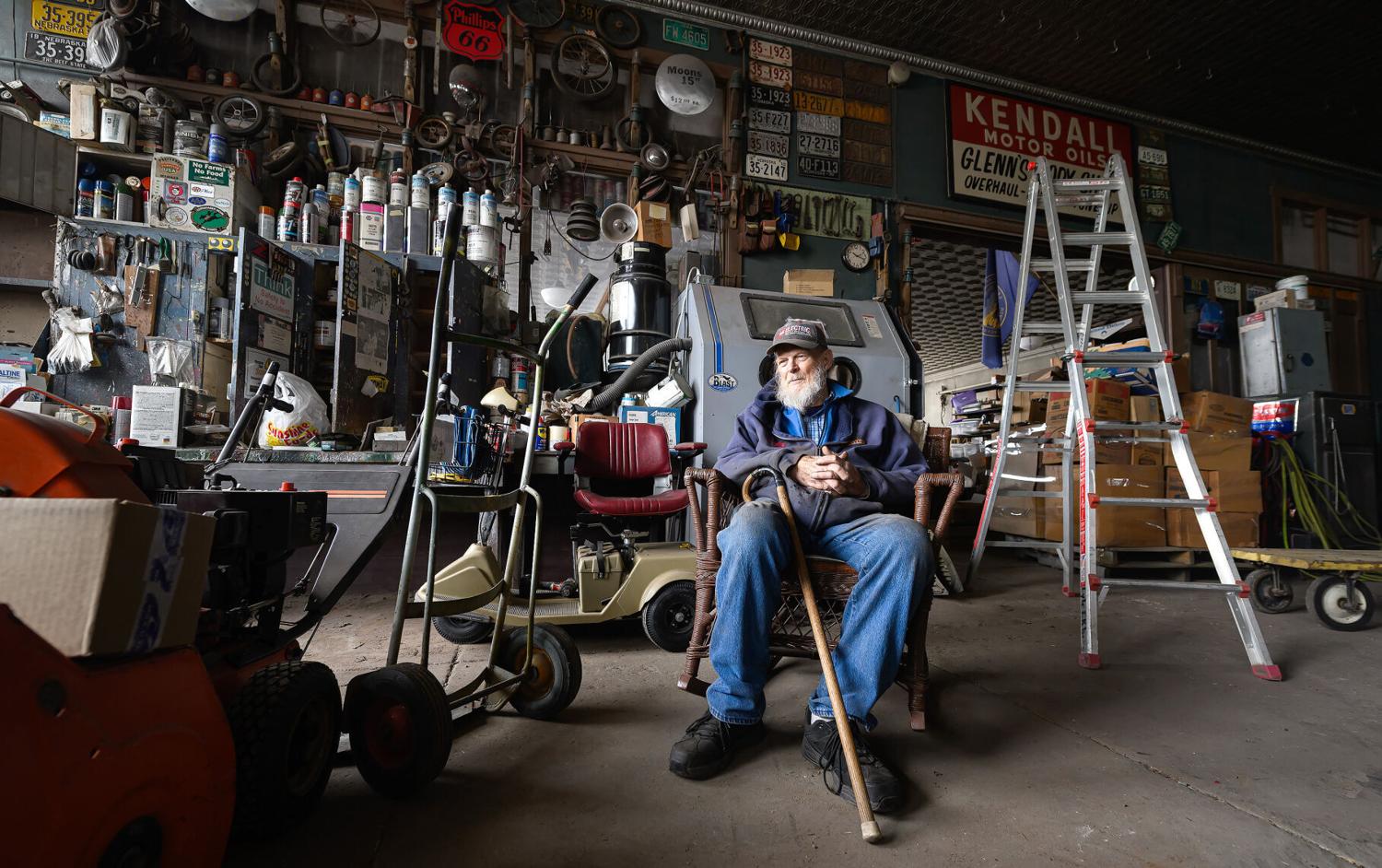 Time for Wakefield, Nebraska collector to get rid of his stuff