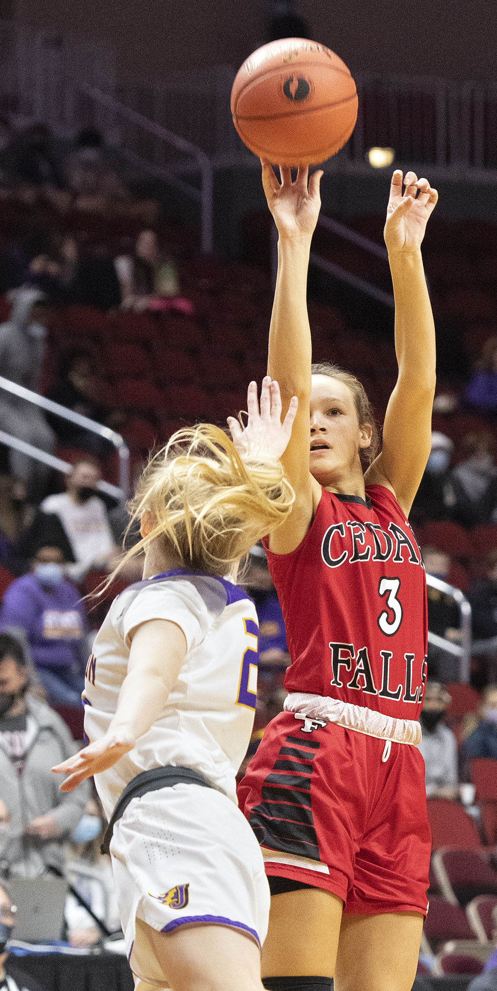 Cedar Falls vs Johnston girls state basketball