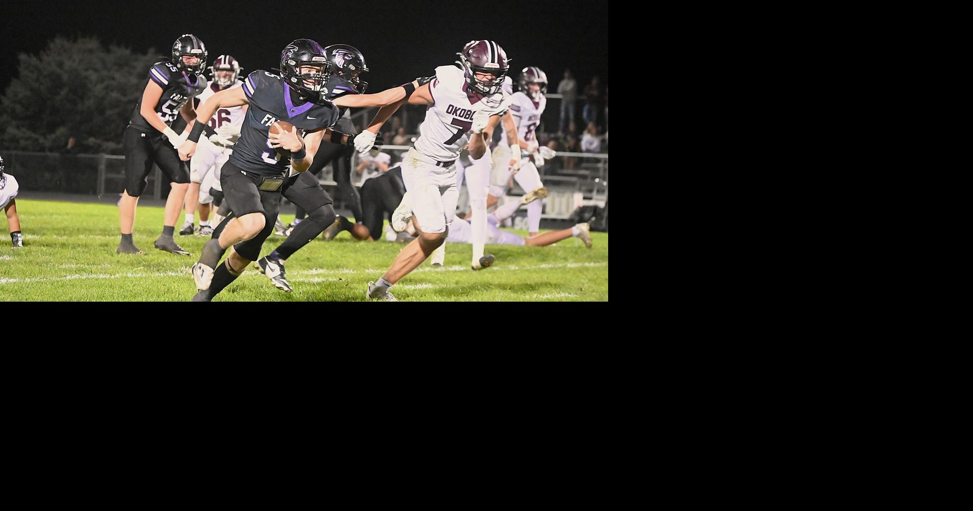 High school football: Jensen's 5 TDs paces No. 6 OABCIG to win over Okoboji