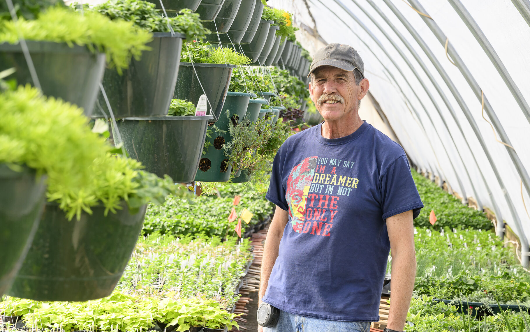Varieties of plants abound at Smithland greenhouse