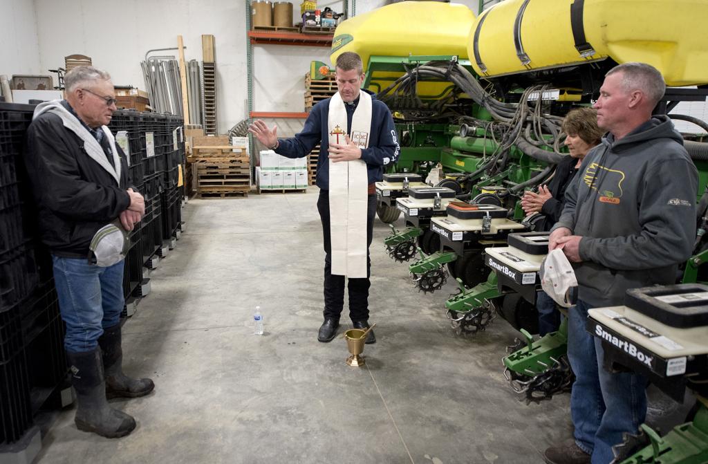 Newcastle Priest Sows Blessings In Farmers Fields At Planting