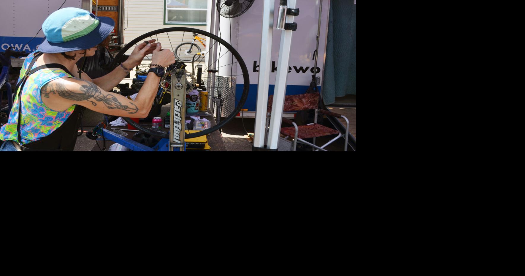 Scenes from the RAGBRAI 2026 Expo in Onawa