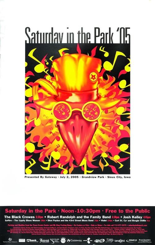 Saturday in the Park poster 2005