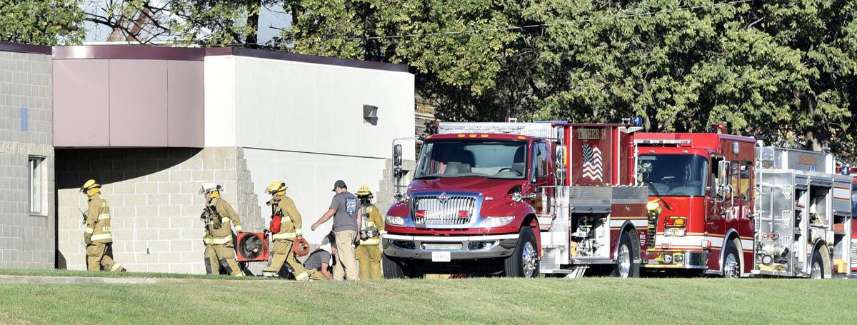 Lawton-Bronson High School fire
