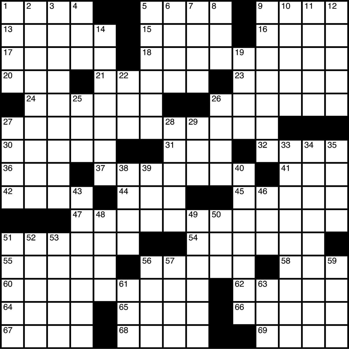 Crossword Weekender