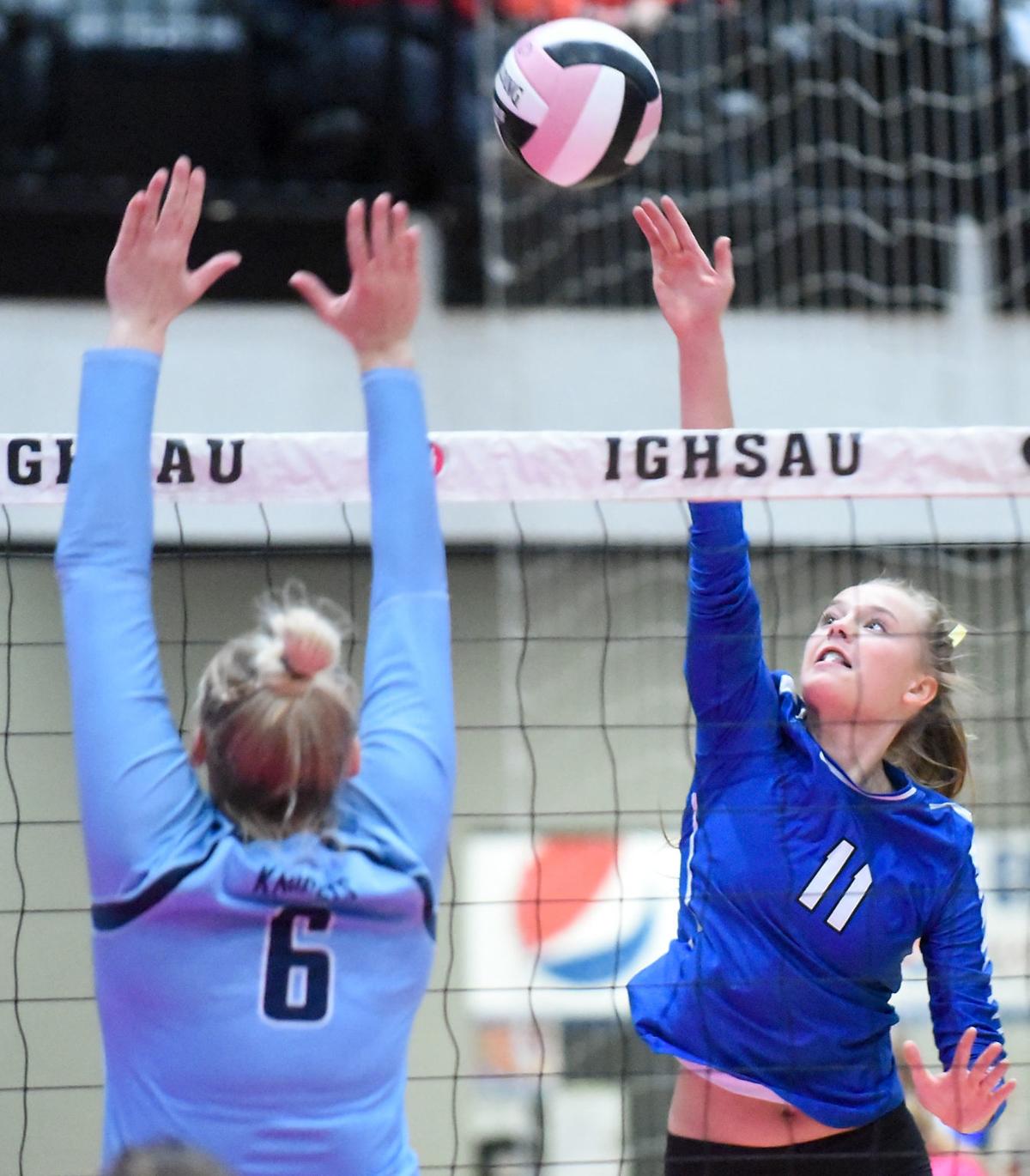 Iowa State Volleyball Unity Christian vs. Dike-New Hartford