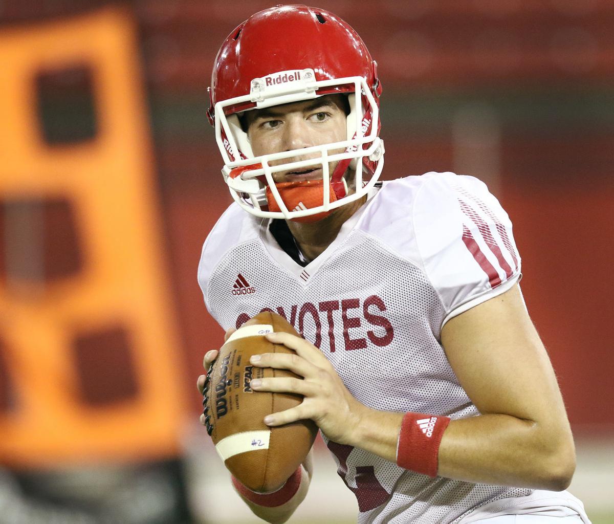 Saeger is firmly entrenched as USD quarterback