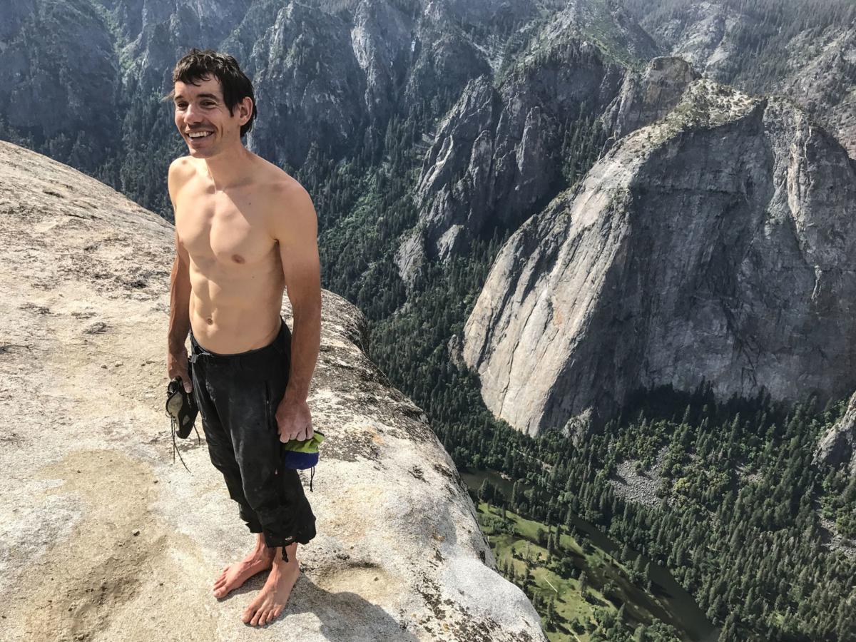 Oscarwinning documentary 'Free Solo' captures Alex Honnold's climb to