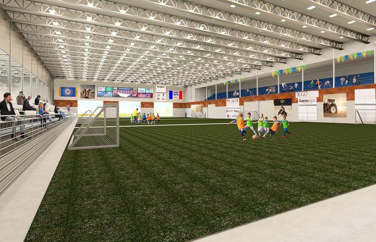 Ag Expo Center interior rendering