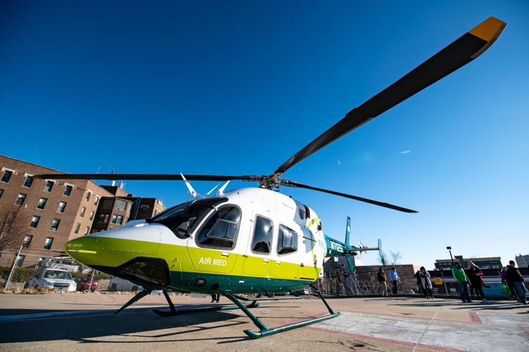 MercyOne Air Med helicopter