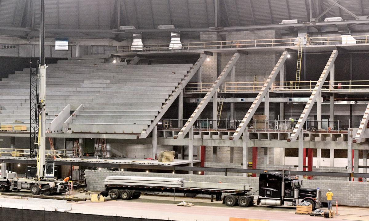 Look inside USD's 24 million DakotaDome renovation College sports