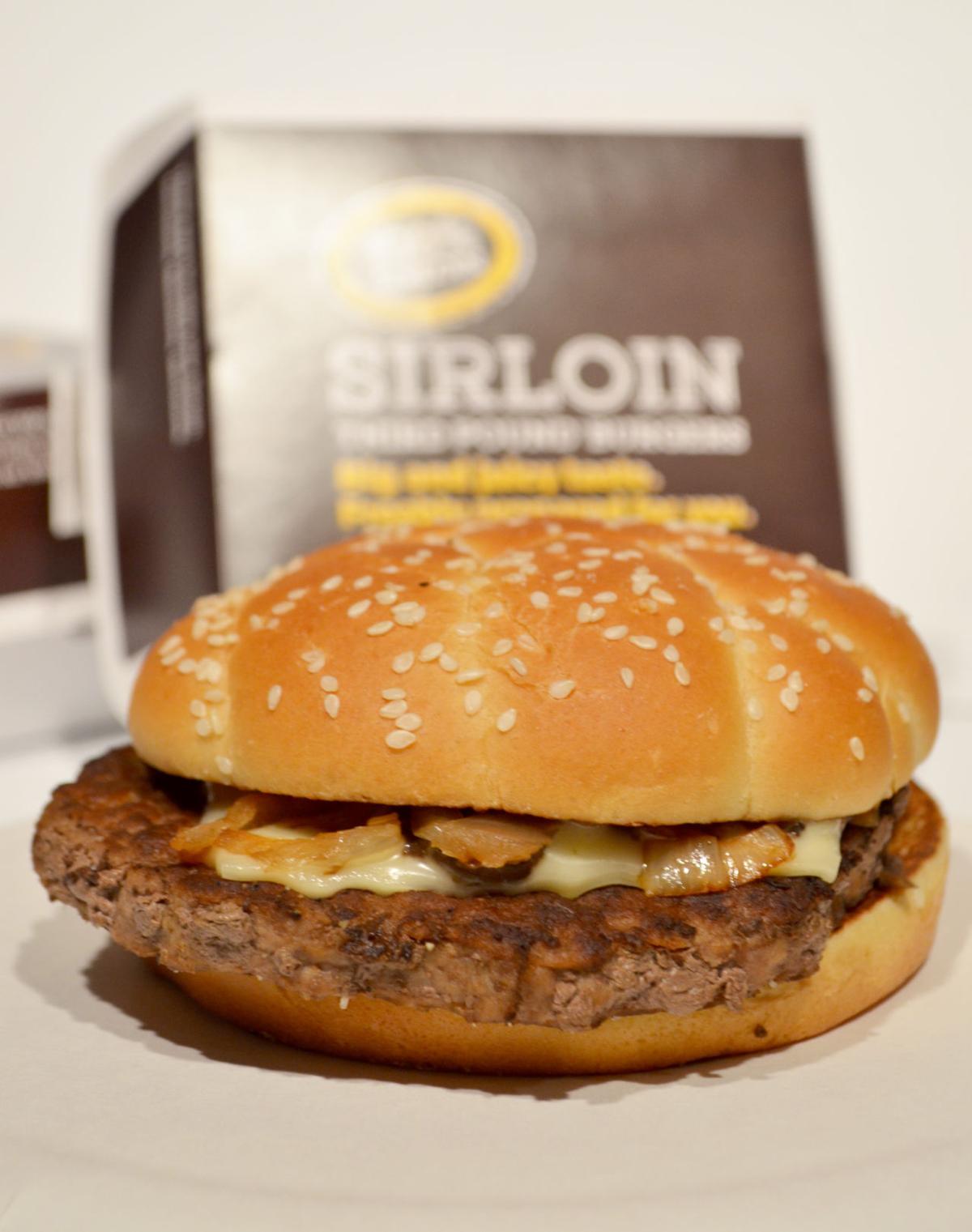 McDonald sirloin burger McMasterpiece or McMeh Weekender Food