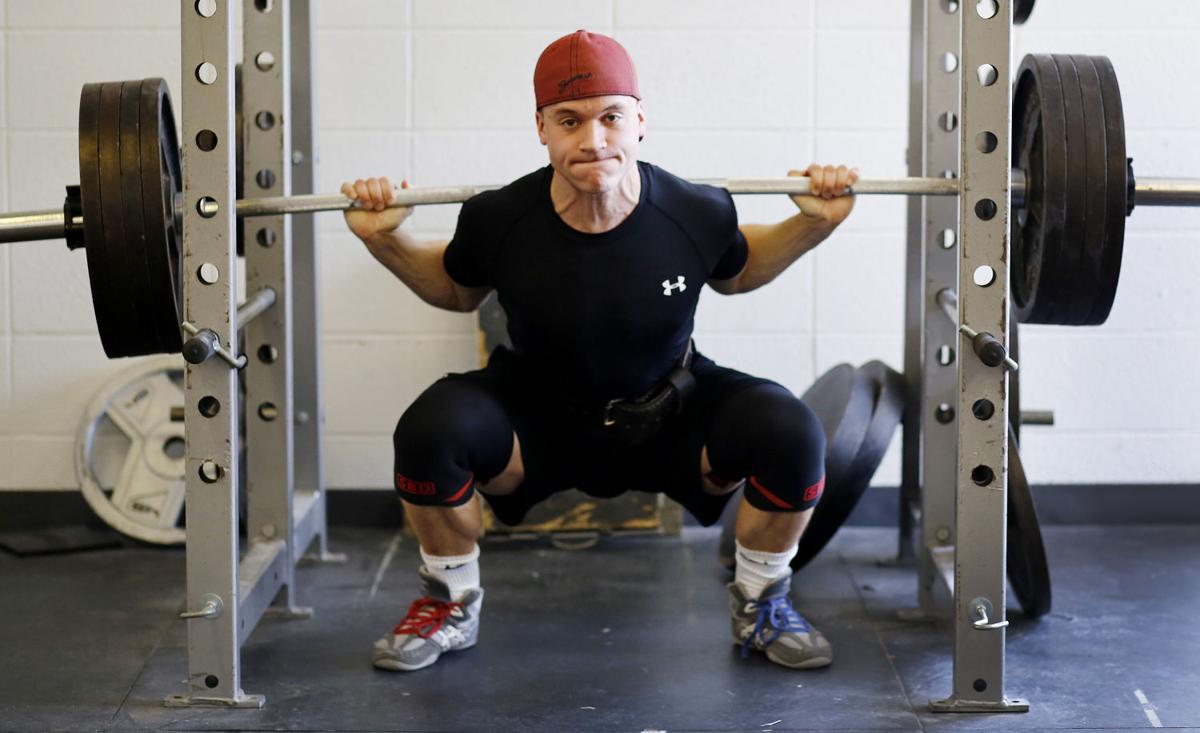 Powerlifter Mason Cabney
