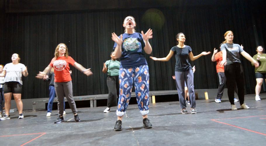 Northwestern College Theater Department - Matilda rehearsal