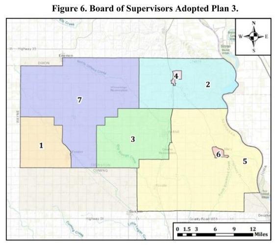 Thurston County adopted map