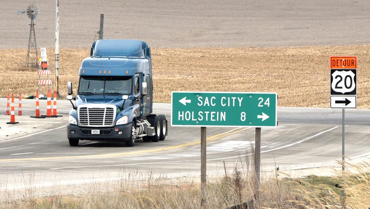 Galva, Iowa, getting visitors for 2 years due to Highway 20 detour A1