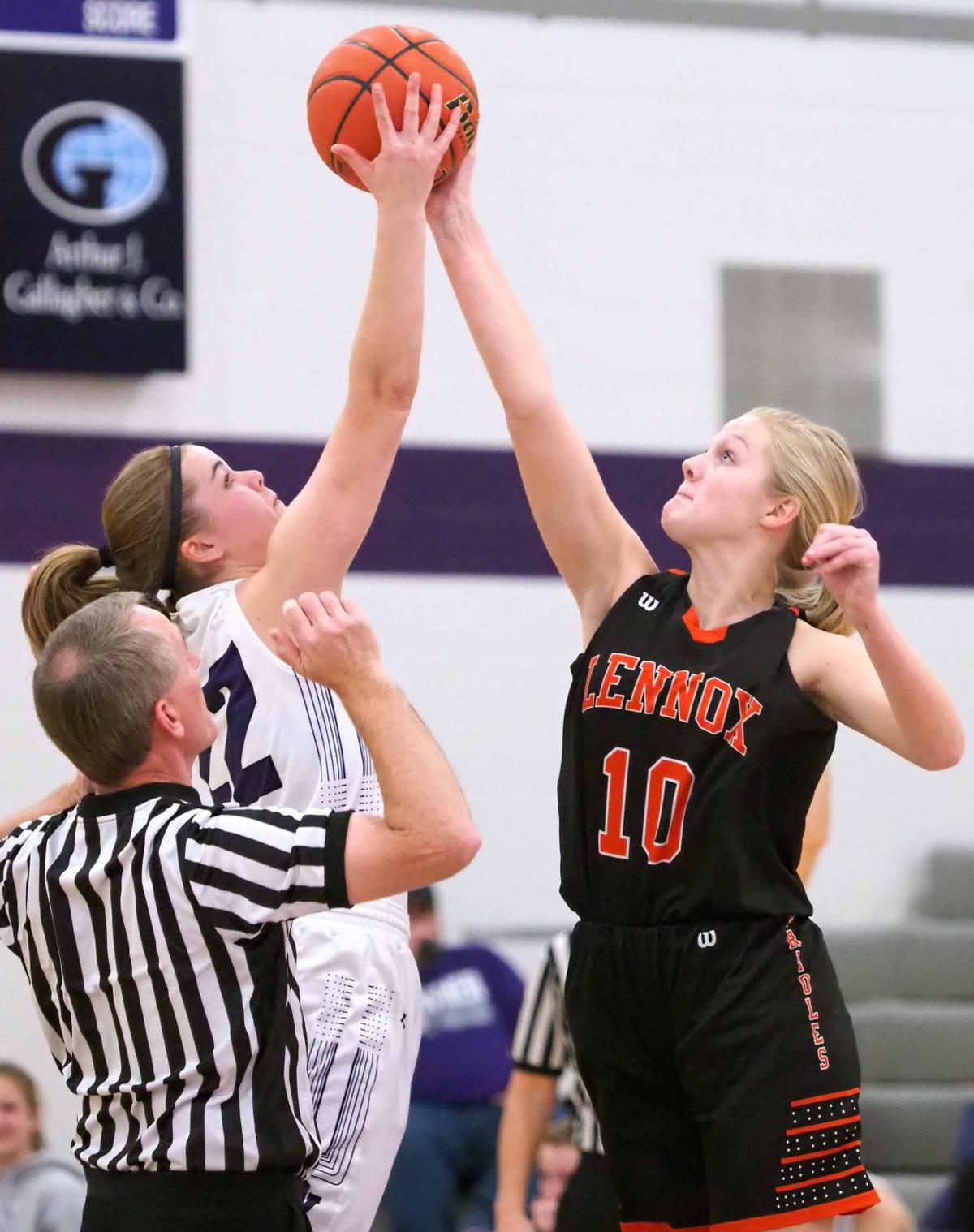 Photos Lennox at Dakota Valley basketball Basketball