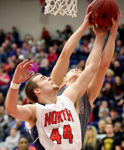 Le Mars at North High basketball 2/17/15